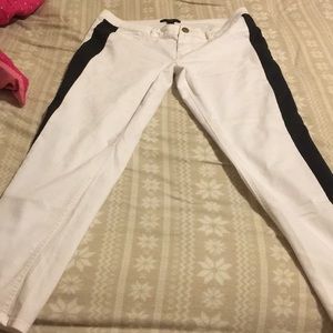 Black & white pants (boot cut)